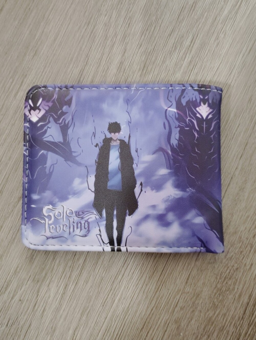 New Solo leveling anime manga leather wallet